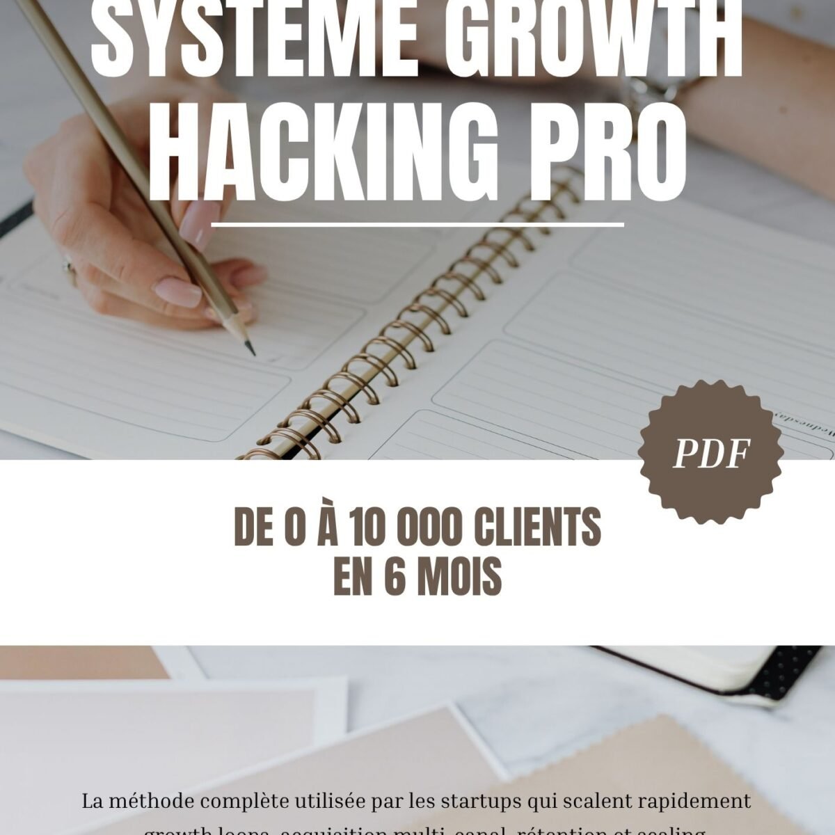 Système Growth Hacking Pro — De 0 à 10 000 clients en 6 mois
